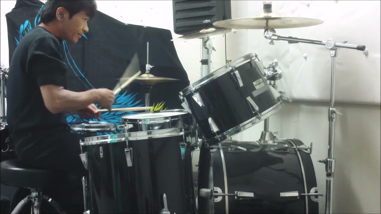 オフコース　時に愛は drum cover