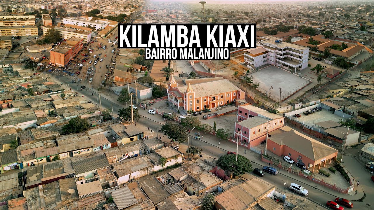 O Maior Gueto de Luanda Vista de Drone em 4K | Realidade e Resiliência | Bairro Malanjino