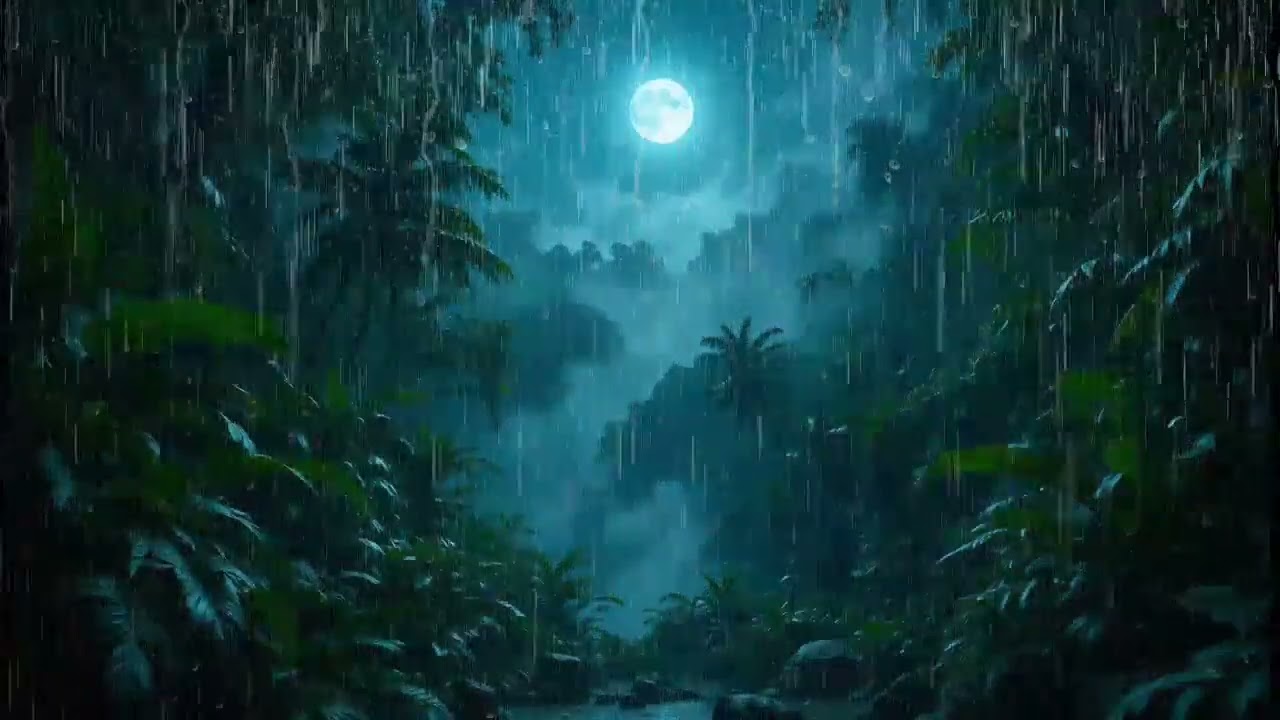 Fall Asleep FAST in the Forest Rain 🌲 | Deep Sleep Sounds for Anxiety & Insomnia Relief