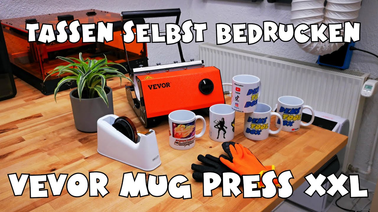 Vevor Sublimationspresse Tassenpresse Mug Press XXL
