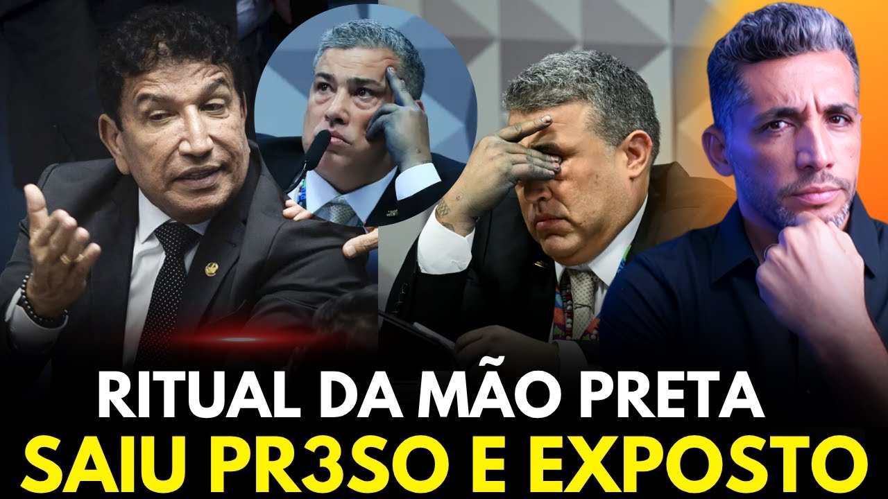 Voc&ecirc; sabe o que significa pintar as m&atilde;os de preto? Magno Malta revelou algo na CPMI.