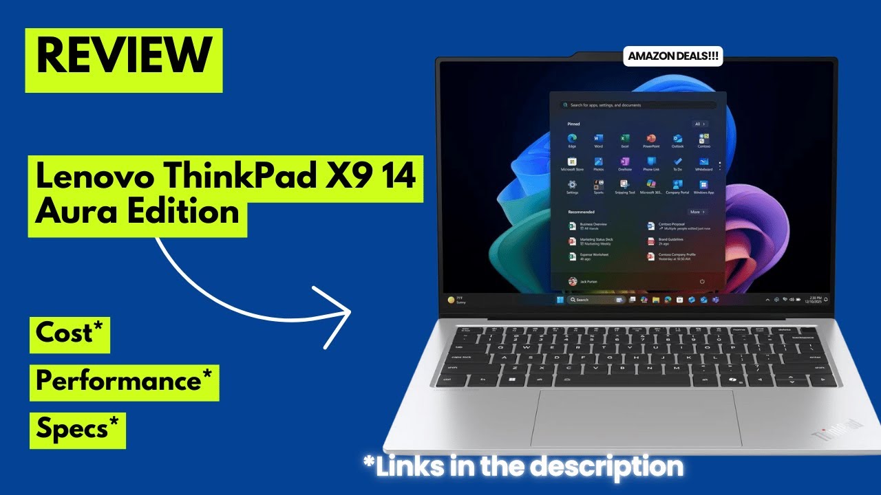 Lenovo ThinkPad X9 14 Aura Edition Review | OLED Copilot+ PC with Core Ultra 7 & Wi-Fi 7