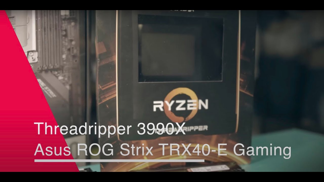 $6000 Monster AMD Threadripper 3990X set up and testing