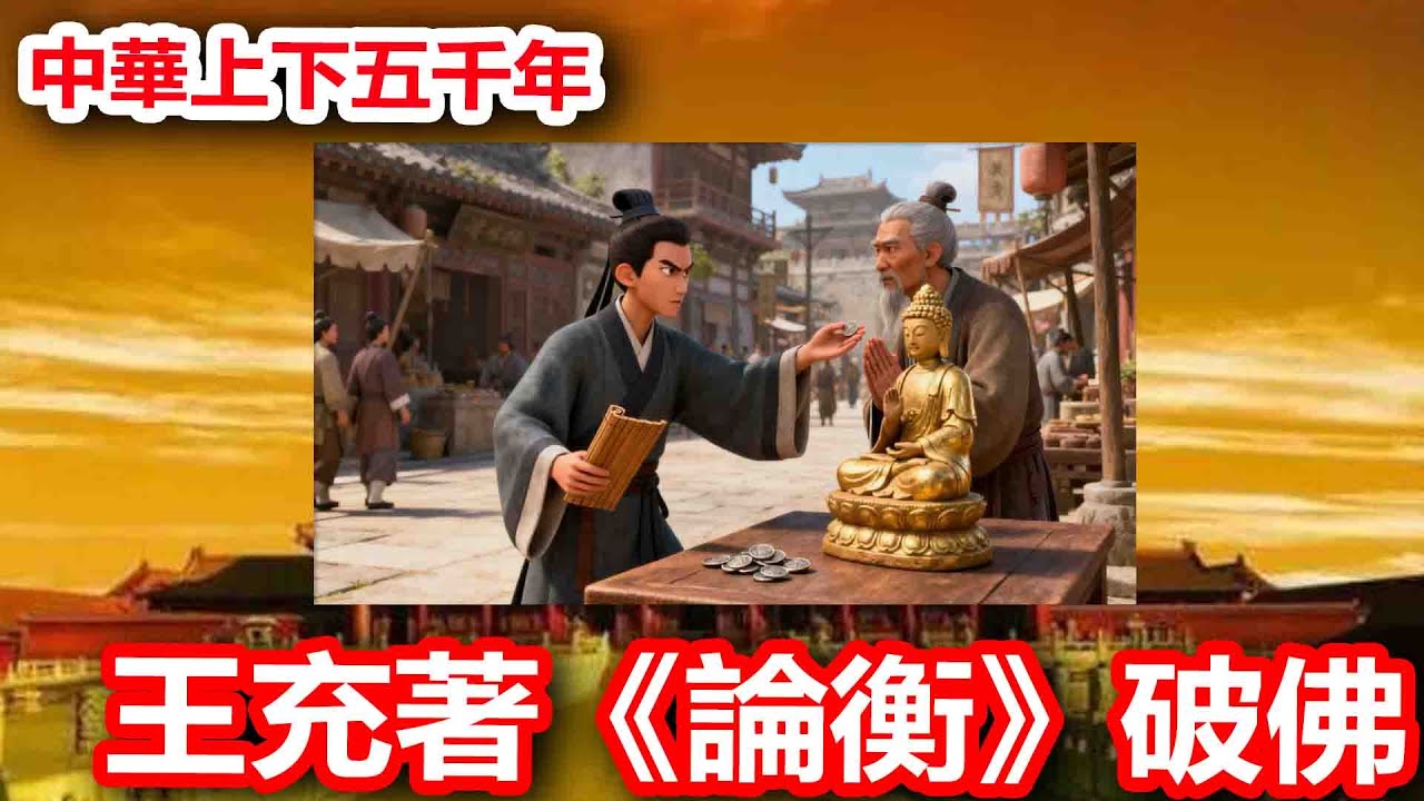 廣東話有聲書 【中華上下五千年】144 王充著《論衡》破佛