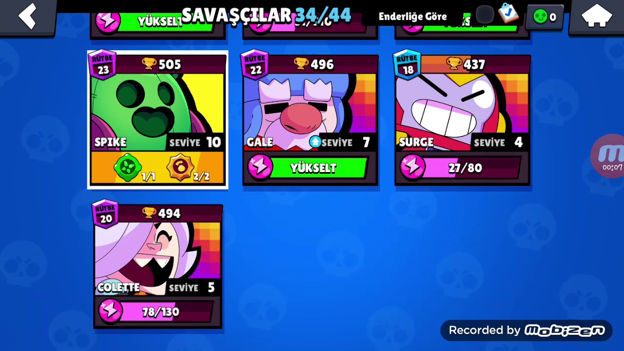 (BRAWL STARS) MAX SPIKELI YOPMAİL HESABI KAÇIRMA!!!