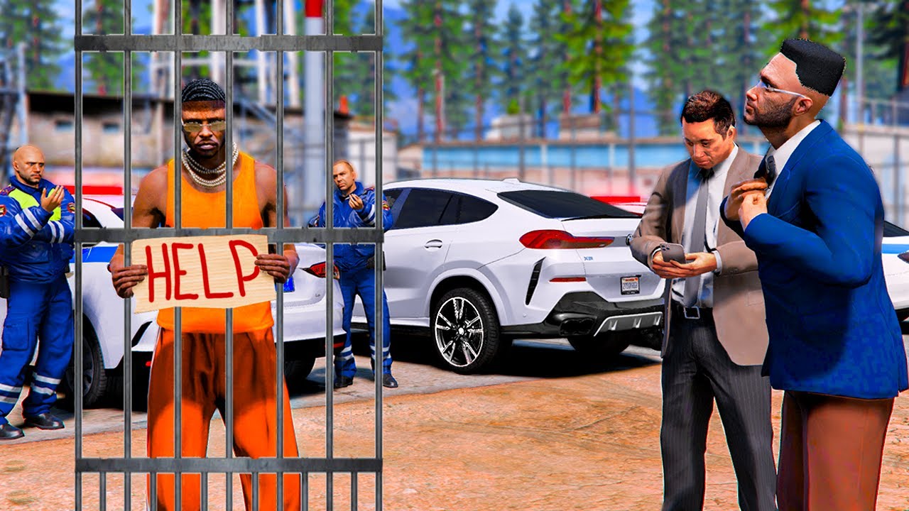 РЕАЛЬНАЯ ЖИЗНЬ В GTA 5 - ГАРВИН В ТЮРЬМЕ! ПОДКЛЮЧИЛИ ВСЕ СВЯЗИ ЧТОБЫ ВЫТАЩИТЬ БРАТА С ТЮРЬМЫ! 🌊ВОТЕР