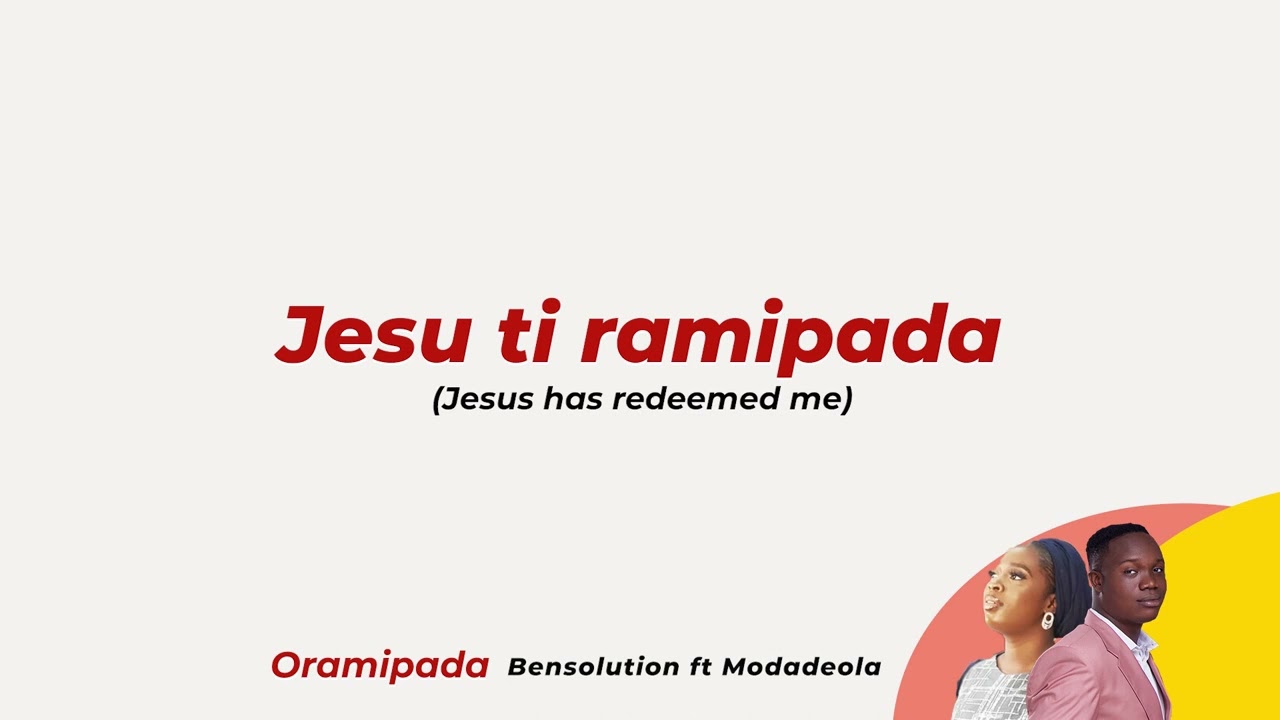 ORAMIPADA LYRICS VIDEO 🔥🔥#thecross #gospel #gospelsound #jesus