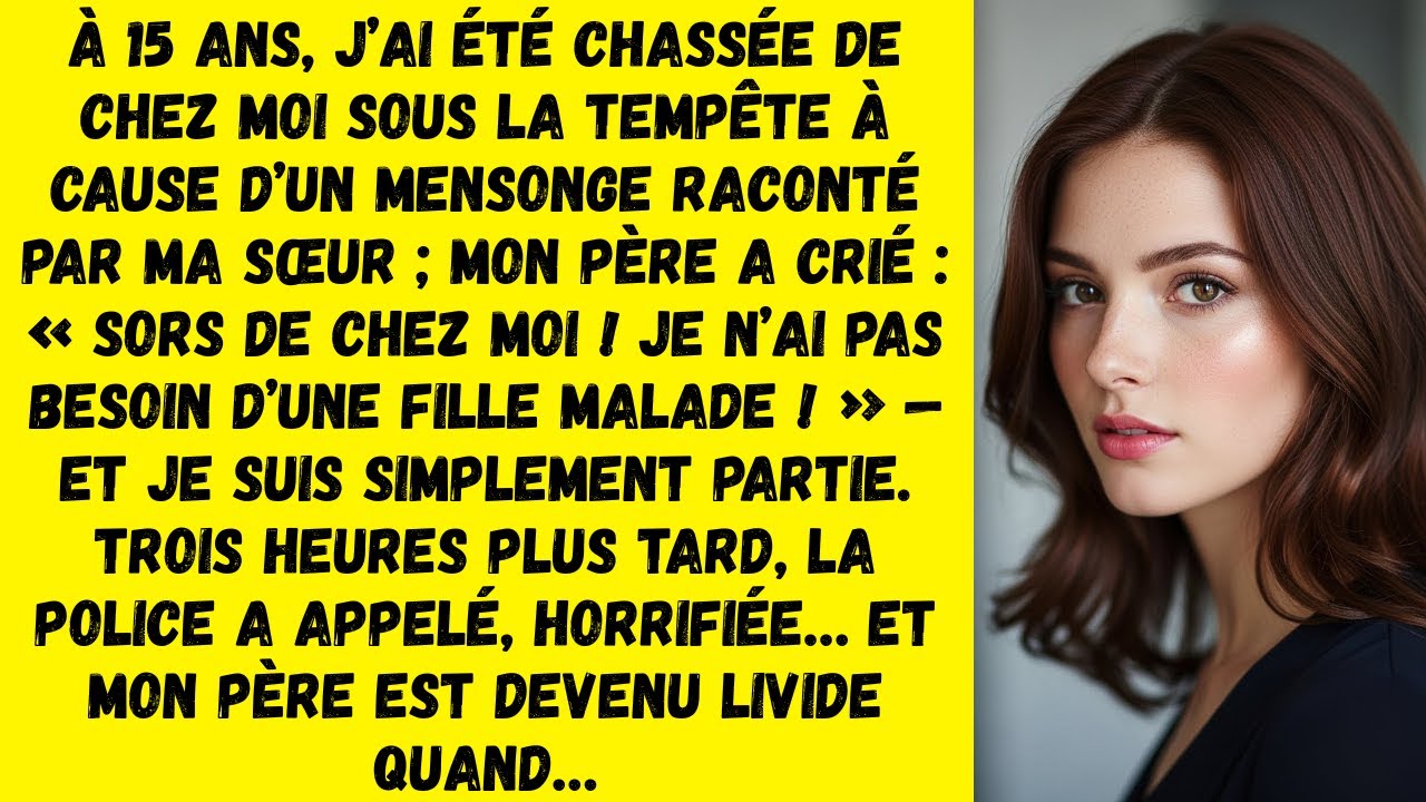 À 15 Ans, J’Ai Été Chassée De Chez Moi Sous La Tempête À Cause D’Un Mensonge Raconté Par Ma Sœur