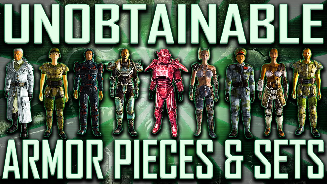 Unobtainable Armor - Fallout 3 (Includes DLCs)