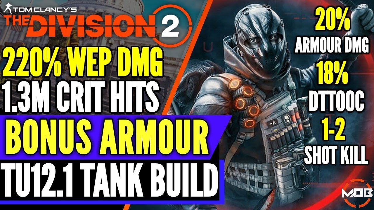 The Division 2 | BEST *SOLO PVE BUILD* INSANE DAMAGE, IMMORTAL | DPS, TANK PVE BUILD | TU12.1