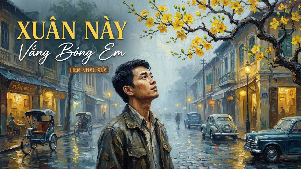 Xuân Này Vắng Bóng Em | Bản Bolero Mùa Xuân Hoài Niệm (Tiệm Nhạc Xưa)