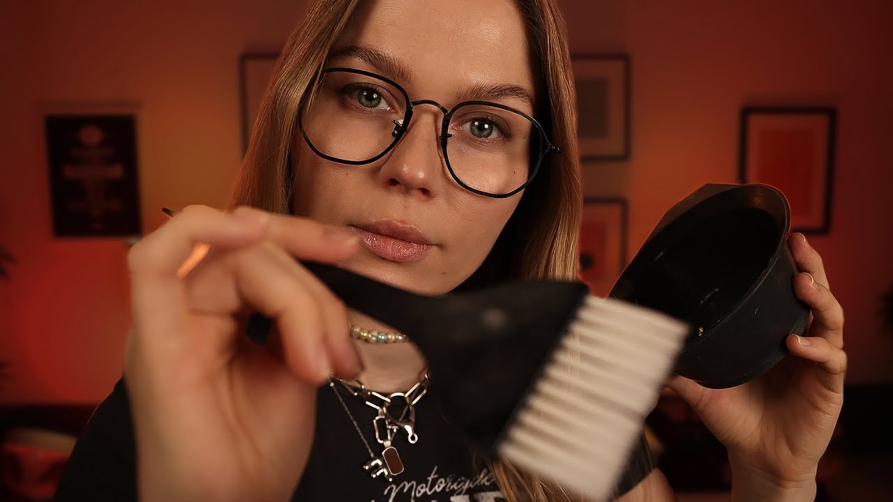 ASMR Scalp Check & Haircut with Relaxing Oil Treatment 💇&zwj;♀️Realistic Hair Care Sounds for Sleep