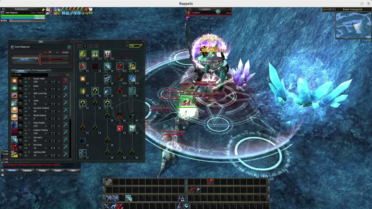 Rappelz Gabmit | Corruptor | Lv 1 to Lv 162 | Circus S3 Fail