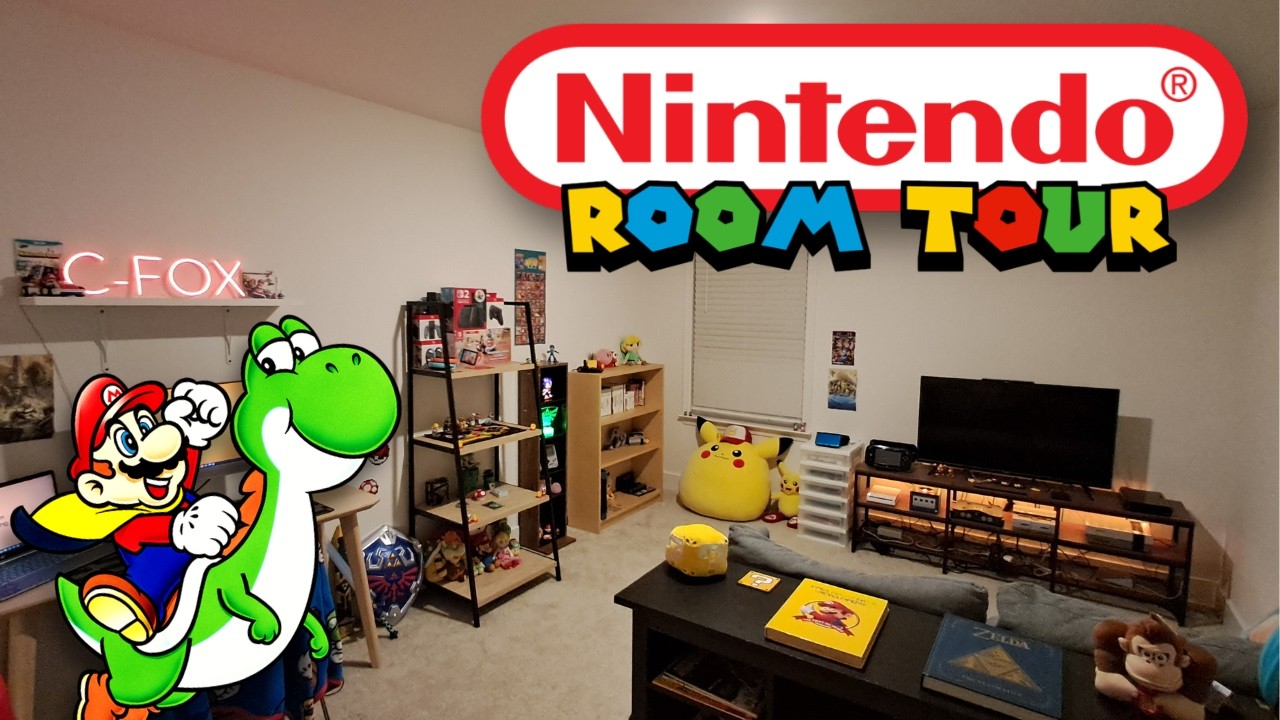 THE Nintendo Gaming Room Tour 2026