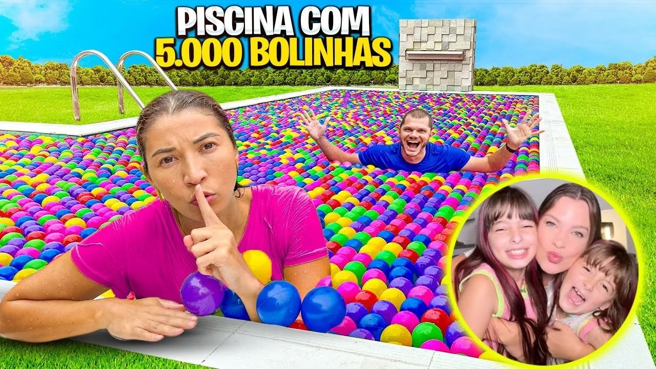 INVADIMOS A PISCINA DA LAURINHA E HELENA E A CASA DA VALENTINA PONTES