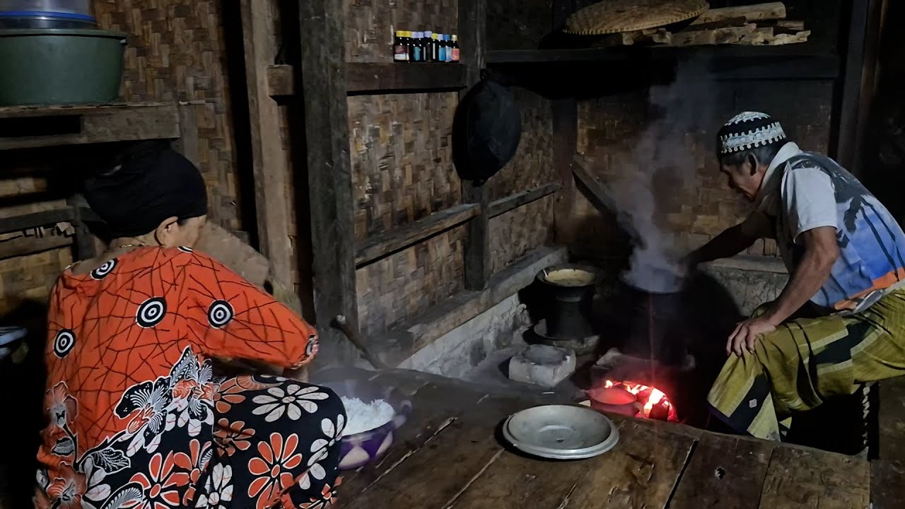 Hidup di desa, hujan deras di pedesaan, menginap di rumah warga