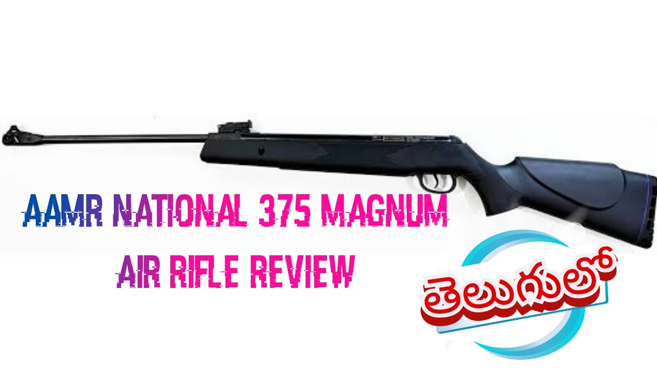 AARMR NATIONAL 375 MAGNUM AIR RIFLE REVIEW | IN TELUGU