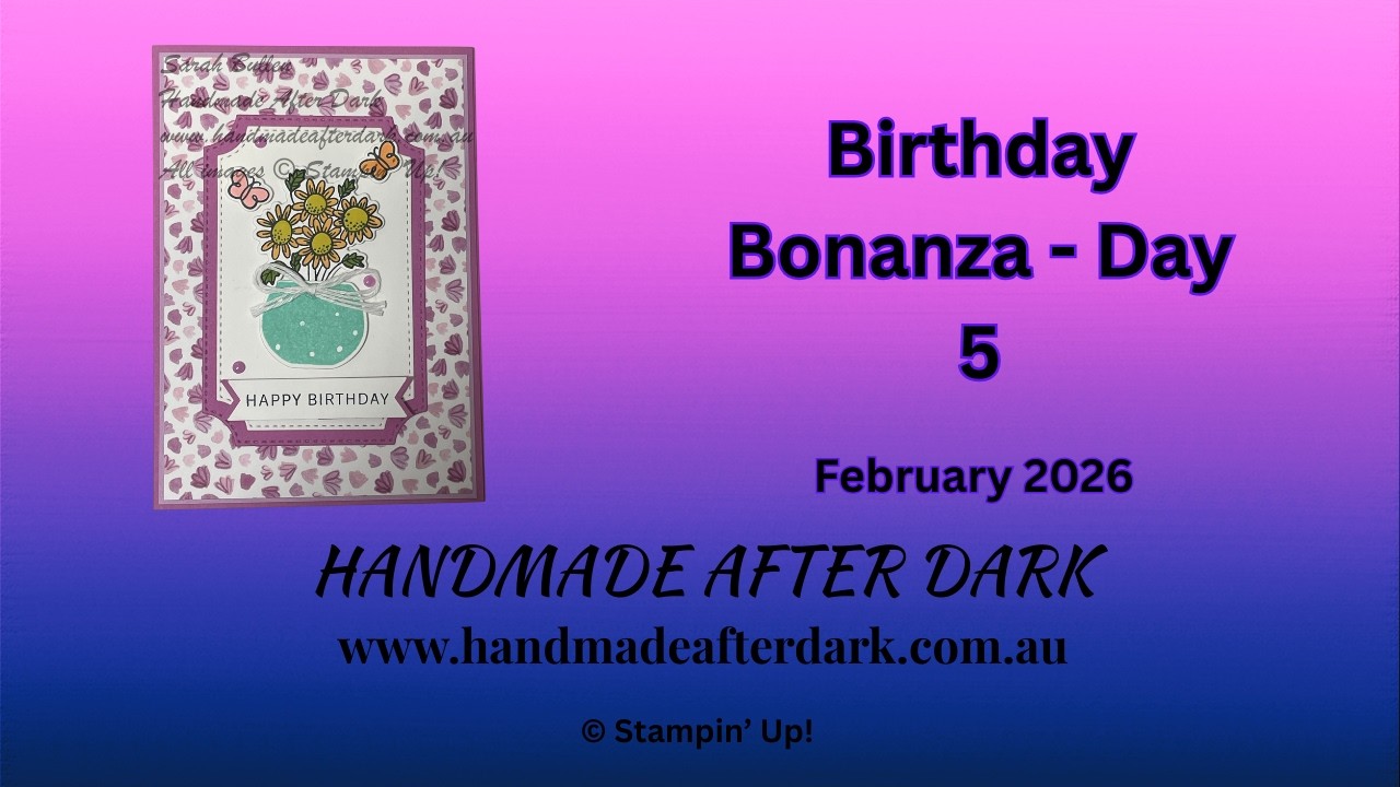 Birthday Bonanza Series - Day 5