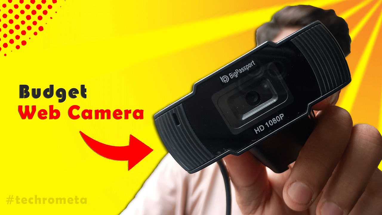 Best Webcam For PC | Best  Webcam Under ₹1000  #BigPassport   #BudgetWebcam