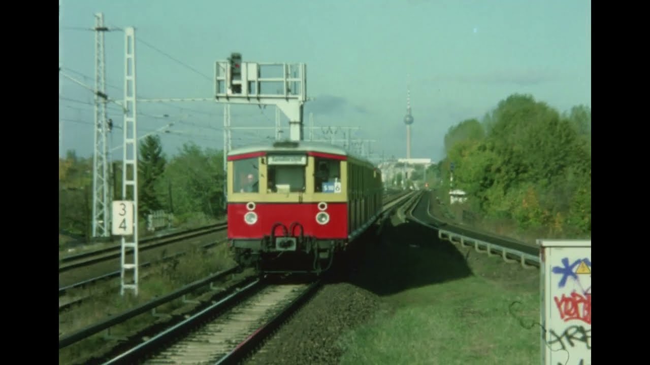 BR475 der Berliner S Bahn (16mm Filmaufnahmen von 1997)