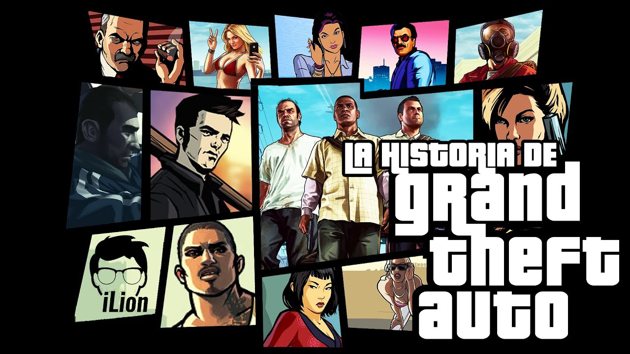 TODA La Historia De GRAND THEFT AUTO (GTA)