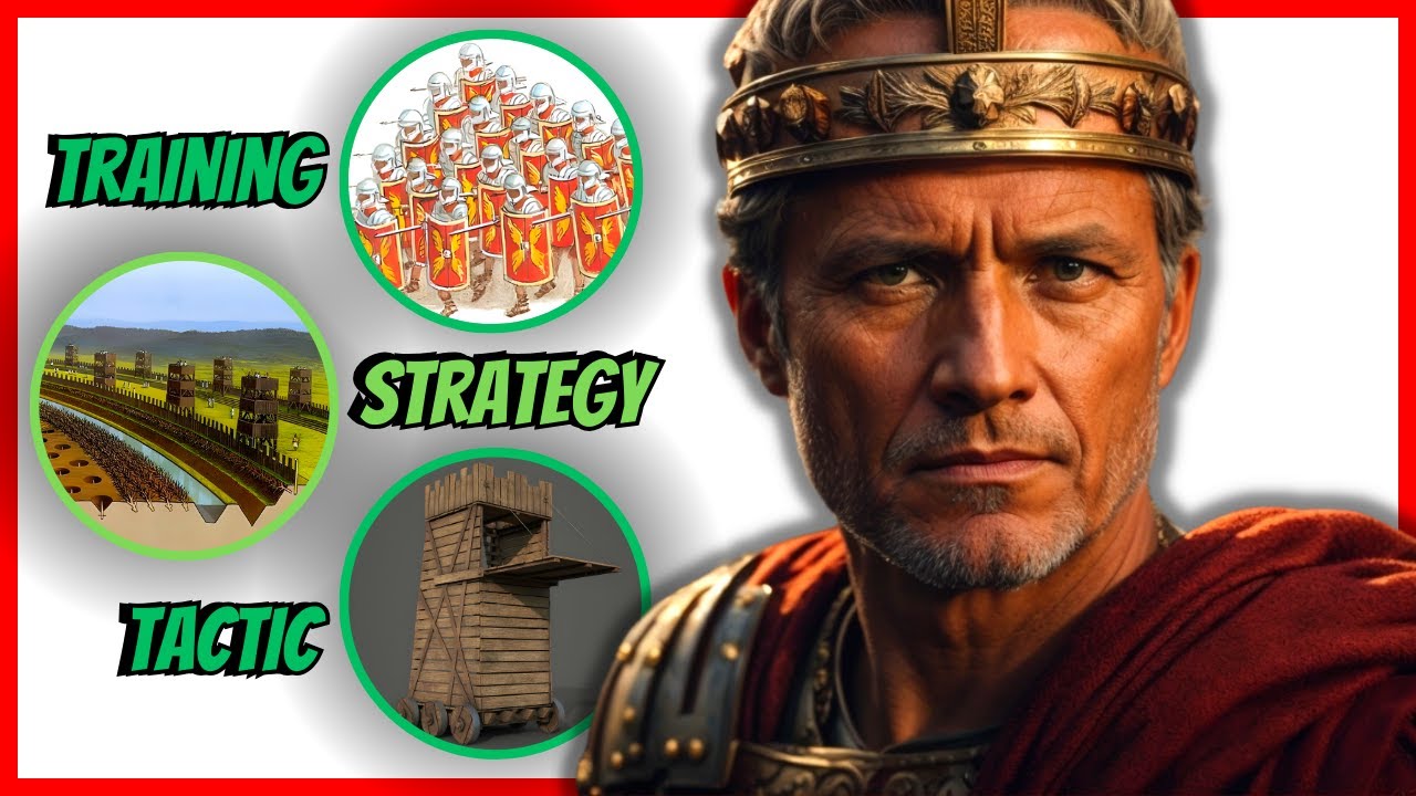 👀The Military GENIUS of Julius Caesar🤴🏽( TACTICS and STRATEGY )