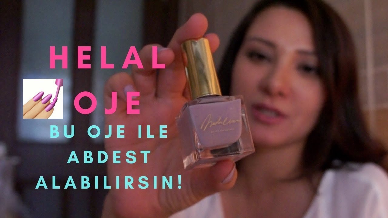 SU GEÇİREN HELAL OJE | BU OJE ILE ABDEST ALABILIRSIN !