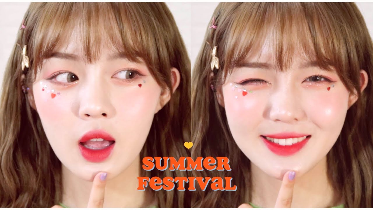 즐길 때가 왔다 ☄️ 가자 축제&체육대회 메이크업 /Festival Makeup / 연우Yeonwoo