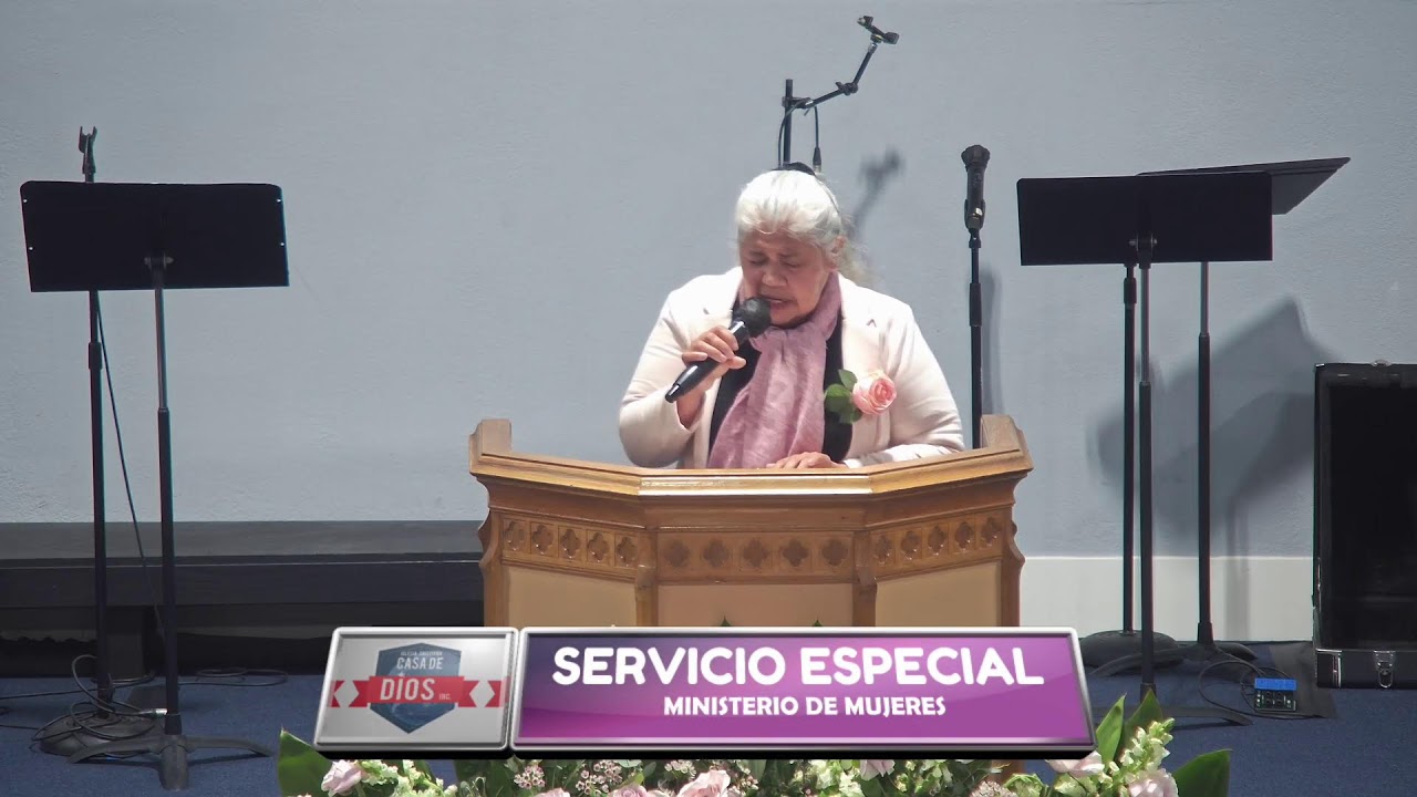 SERVICIO ESPECIAL DIRIGIDO POR EL MINISTERIO DE MUJERES