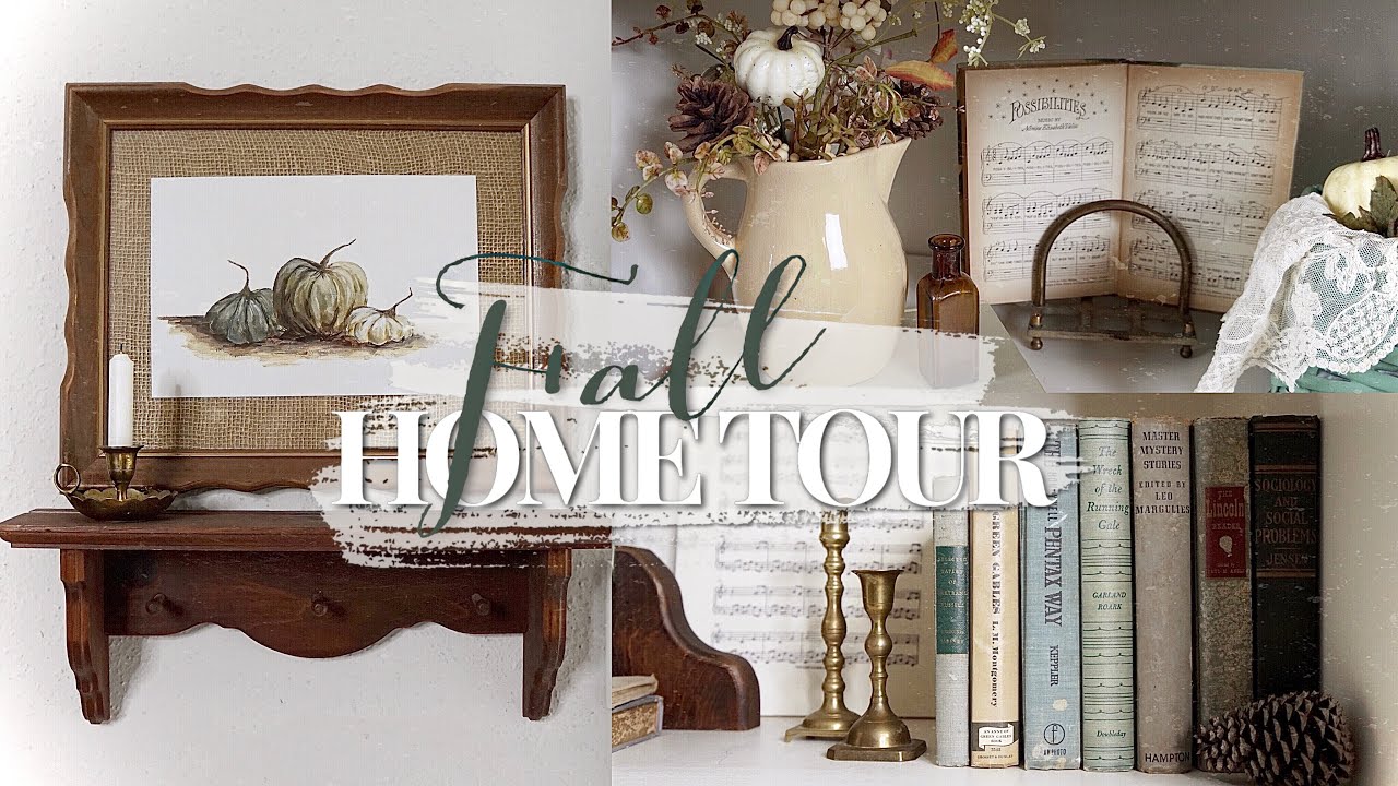 FALL HOME TOUR 2020 🕯 | Cottage Farmhouse Fall Decor