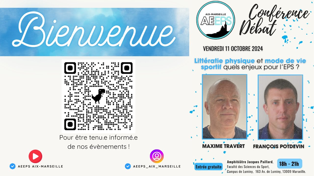Conf&eacute;rence AEEPS - Fran&ccedil;ois Potdevin & Maxime Travert