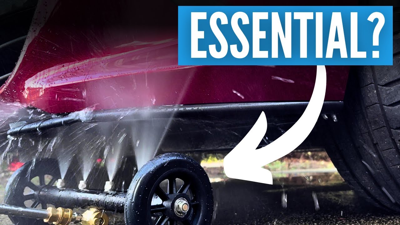 Undercarriage Cleaner Pressure Washer Attachment | Must-Have for Car Detailing?