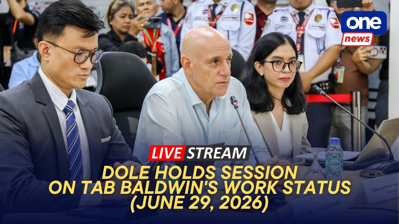 LIVE | DOLE holds clarificatory session on ex-Ateneo coach Tab Baldwin's work status