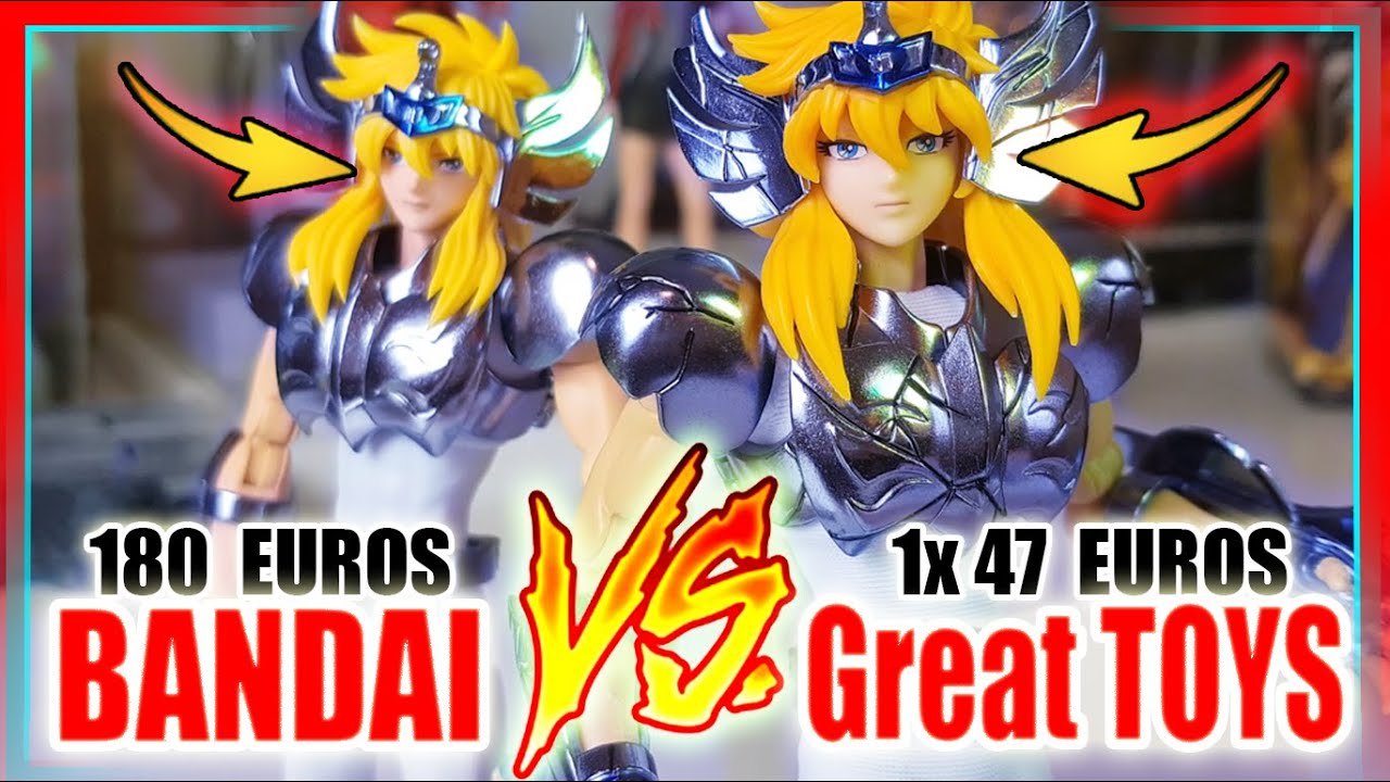 Saint Seiya CISNE v2 v3 GT vs BANDAI ⇡ FIGURON83 ⇣