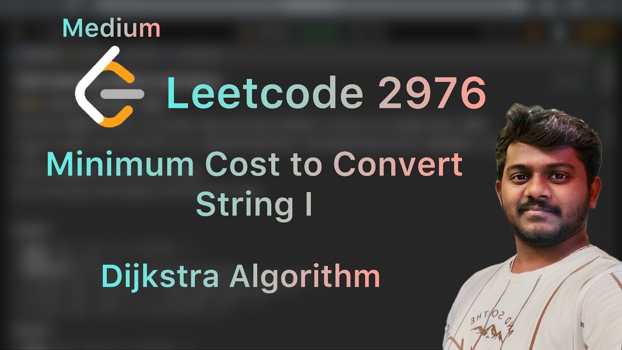 Leetcode 2976 - Minimum Cost to Convert String I