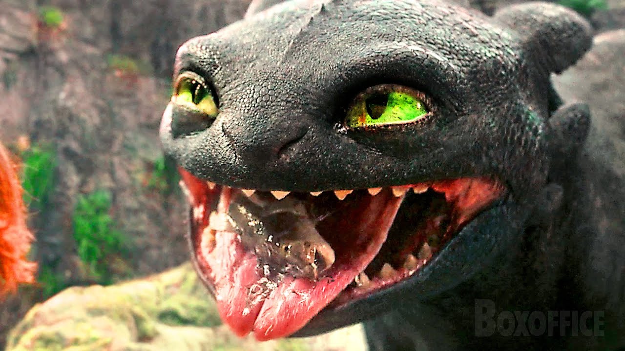 When Hiccup meets Toothless ❤ Original Scene VS Live Action Movie (2025) ⚡ 4K
