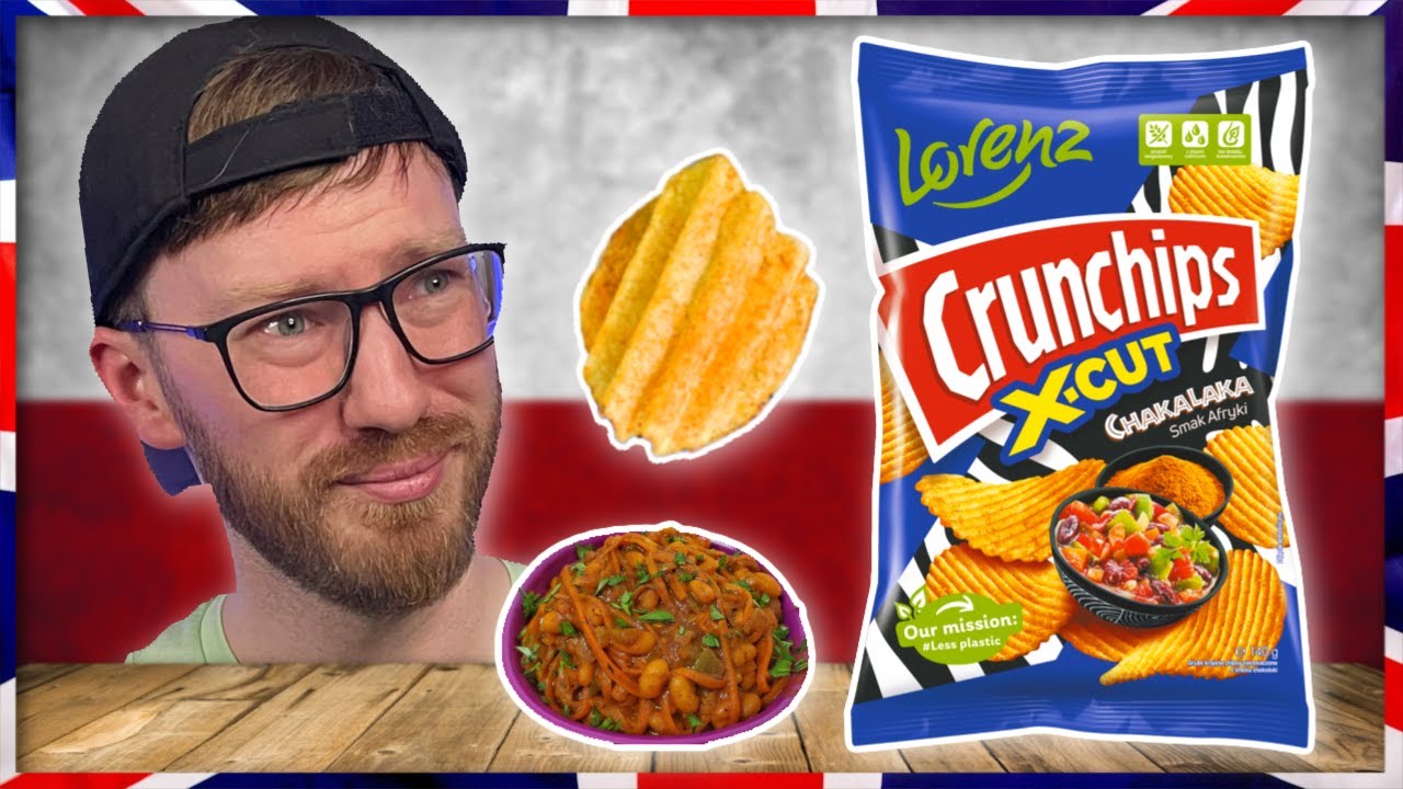 Americans Try POLISH Lorenz Crunchips FIRST TIME EVER!