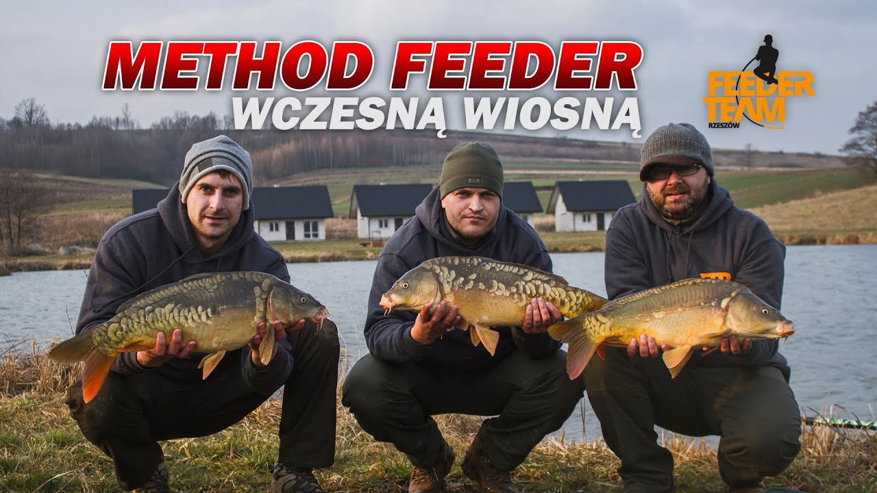 Method feeder wczesną wiosną. Early spring method feeder fishing.