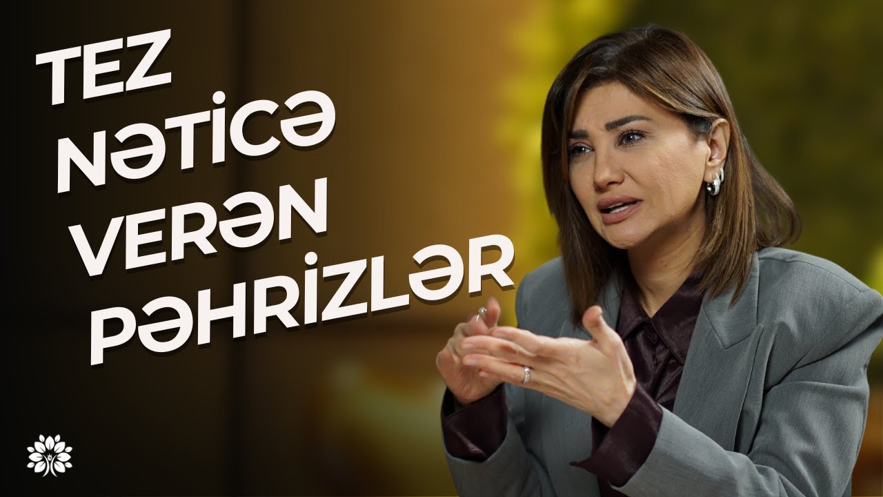 Yağ yandıran sürətli yollar| Tutu Zeynalova | Sağlam Həyat