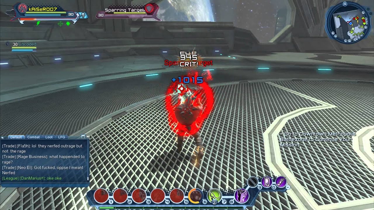 DCUO - RAGE DPS Guide - How to reach the Top! (After nerf)