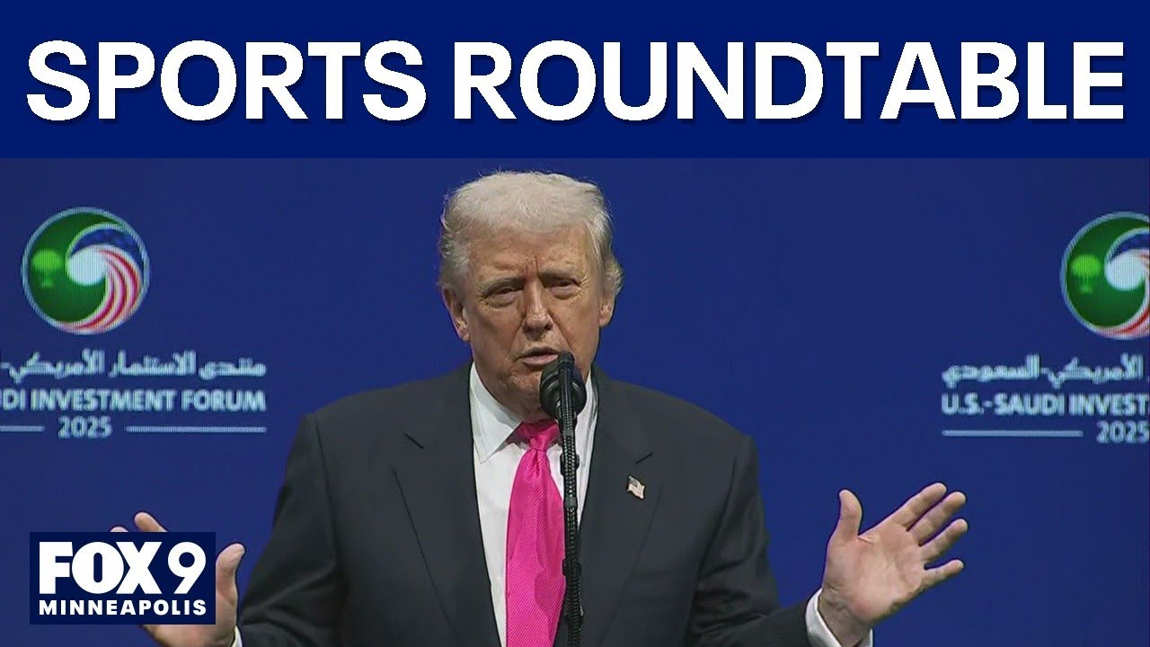 LIVE | &lsquo;Saving College Sports&rsquo; roundtable hosted by President Trump