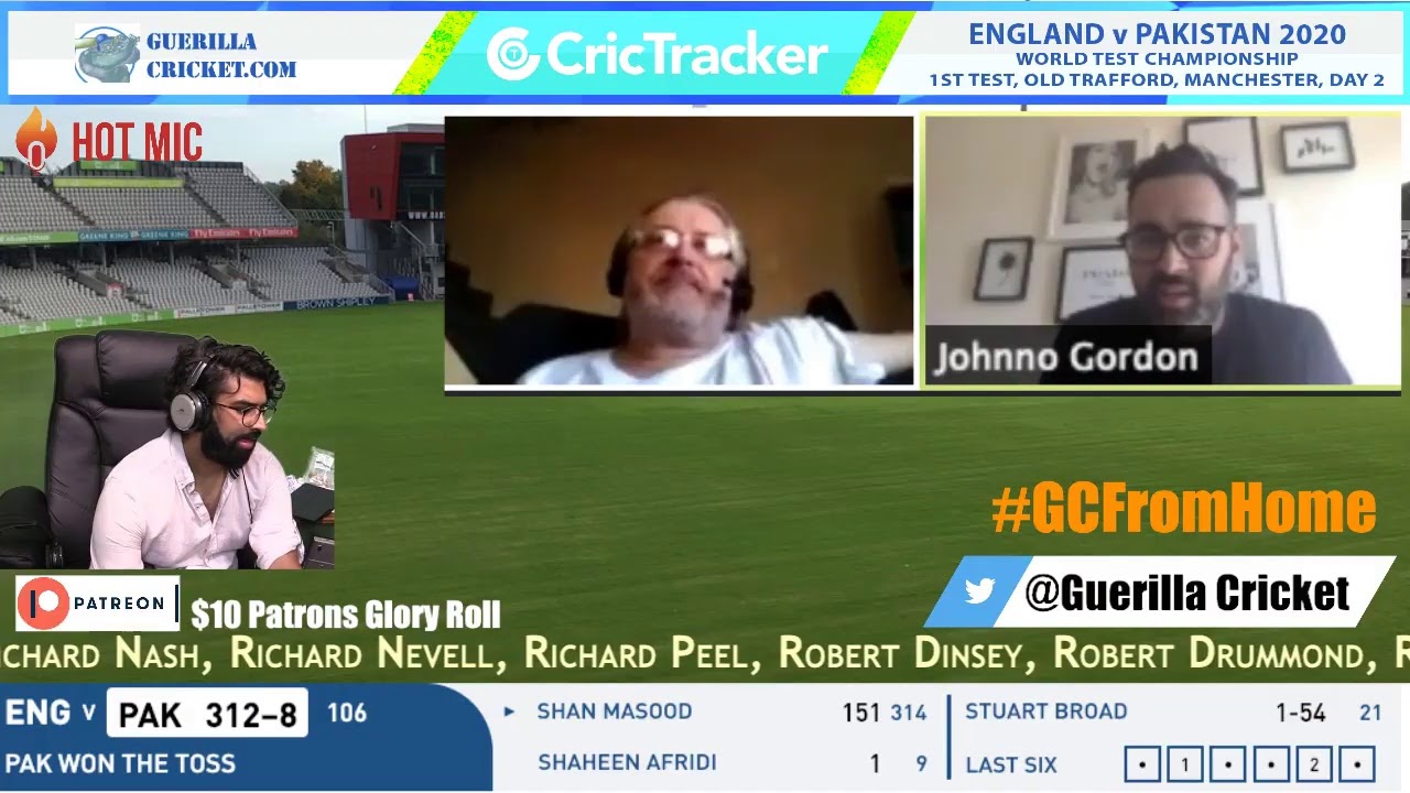 LIVE: ENG v PAK 2020, 1st Test, Old Trafford, Day 2