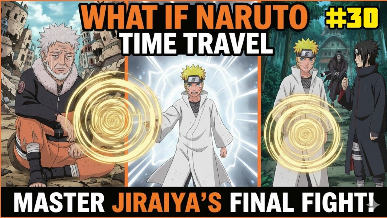 What if Naruto Time Travelled to Save 😱 Jiraiya? Part - 30
