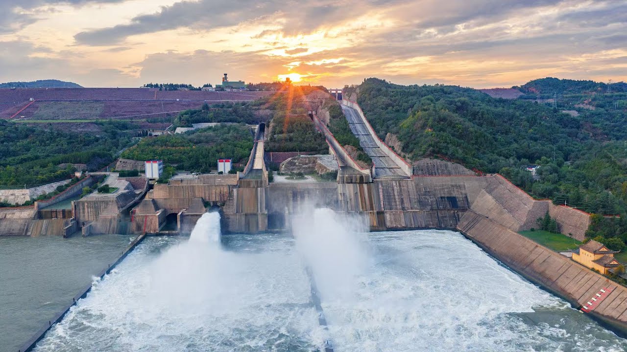 Live: Yellow River's annual sediment flushing underway at Xiaolangdi Dam in central China's Henan