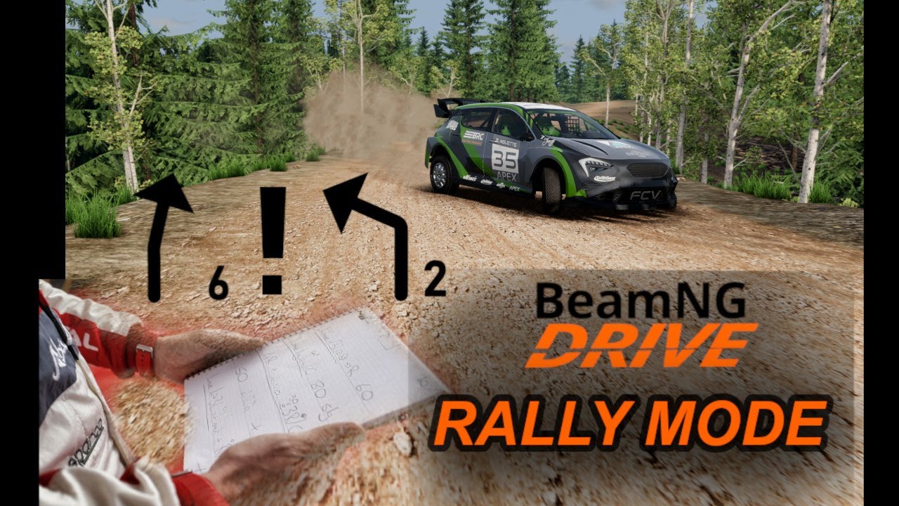 BeamNG Rally Mode Tutorial Part 1 - How To install Rally stages with pacenotes [OUTDATED]