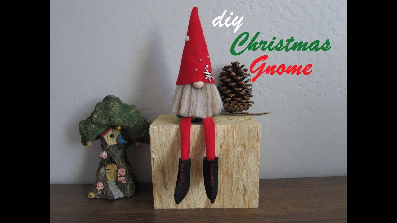 DIY Christmas Gnome | Ông Già Gnome | Huong Harmon
