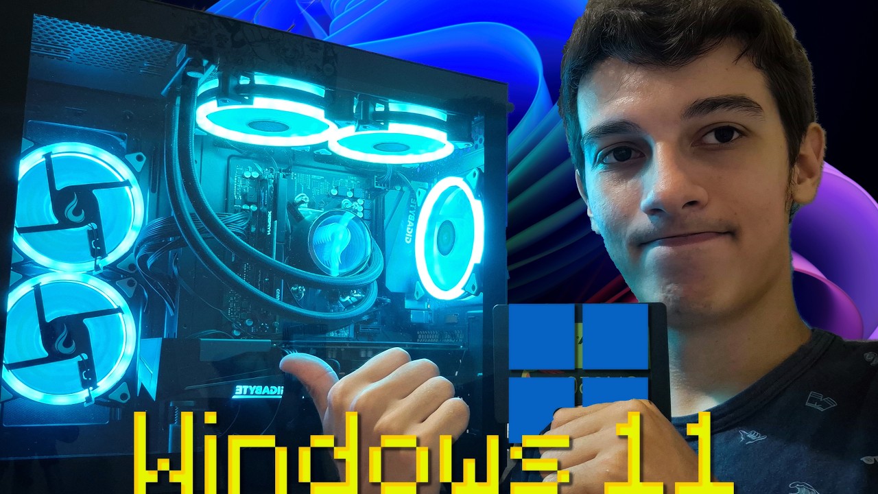 Experiencia media de instalar o windows 11 é fogo ou não é?🔥