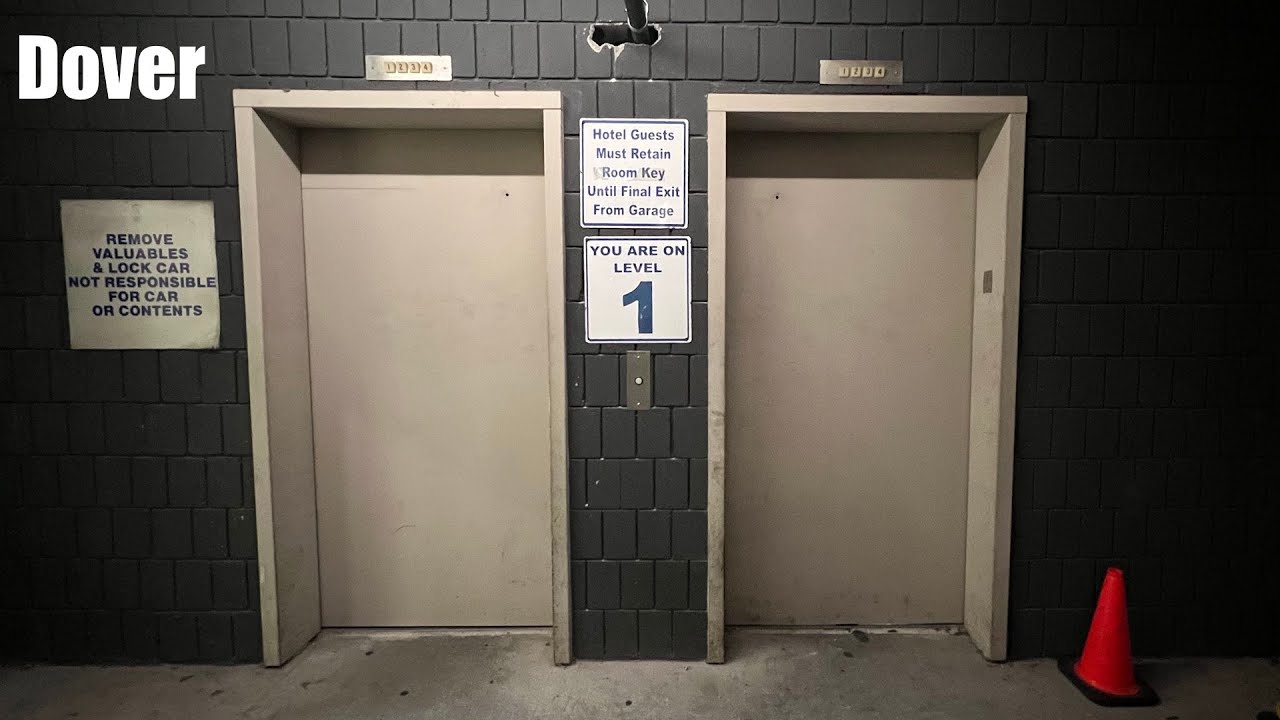 Dover Hydraulic Elevators at the Hilton Parking Garage in Knoxville, TN
