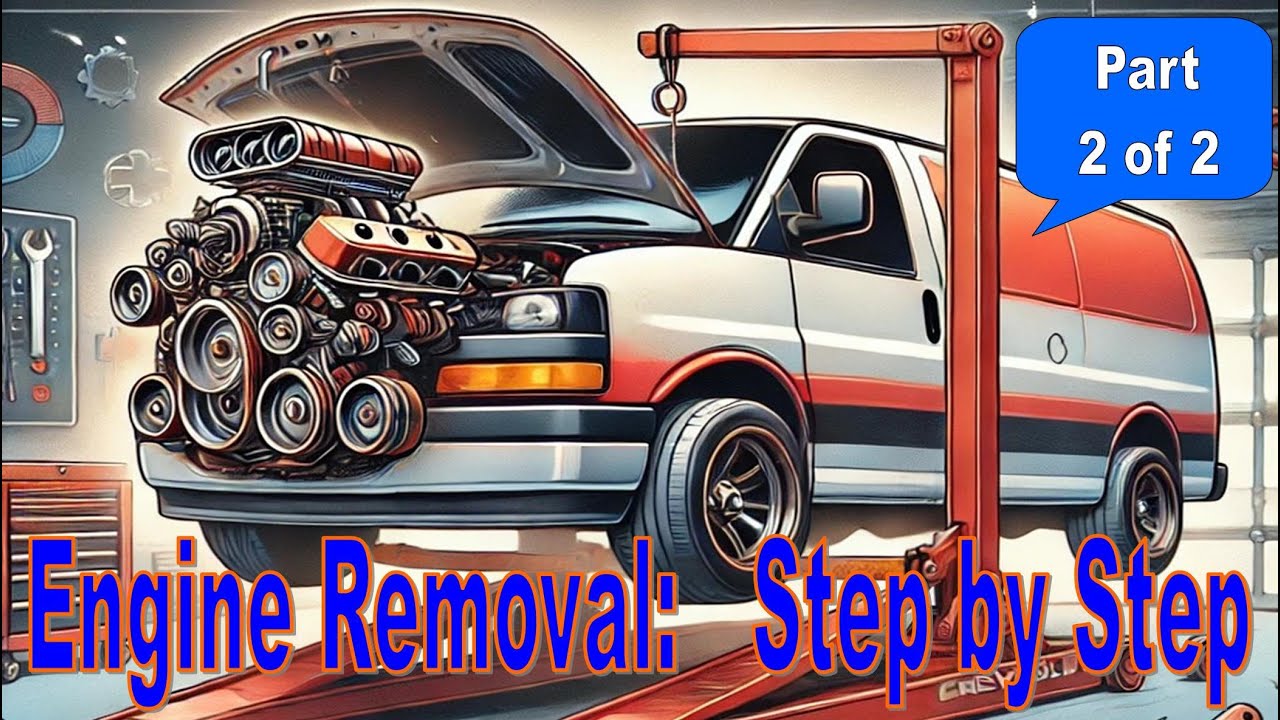 How to Replace Engine Chevy Express Van part 2