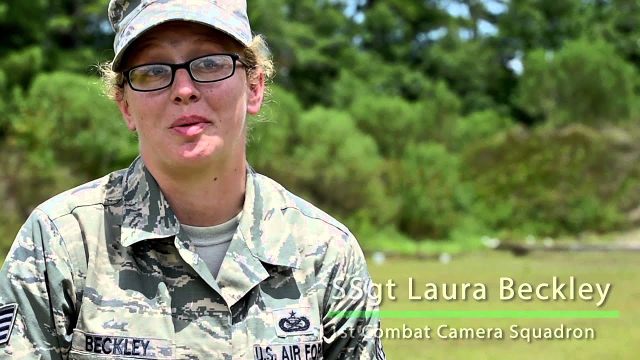 AF ComCam Weapons and Tactics Training